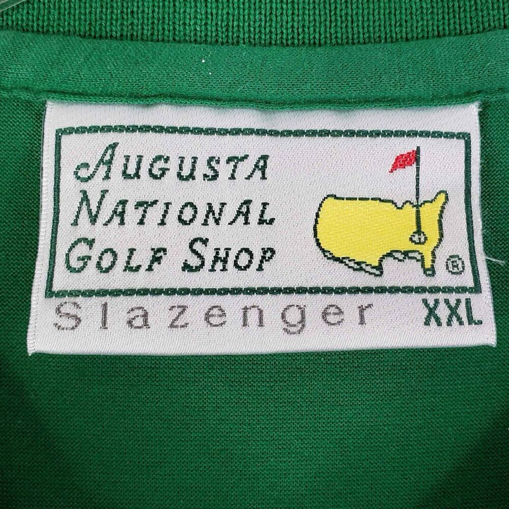 Augusta National Golf Shop Polo Shirt Short Sleeve Men's Size XXL Green Logo - Picture 6 of 10